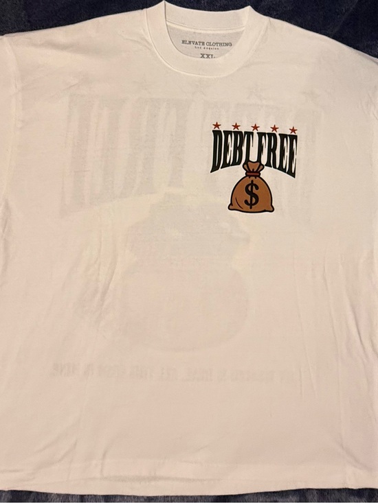 Elevate Other - Debt Free Graphic Tee - White